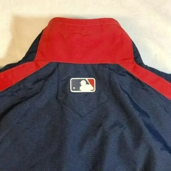 Minnesota Twins Youth Majestic Full Zip Navy Blue Jacket Boys Size XL - Picture 8 of 11